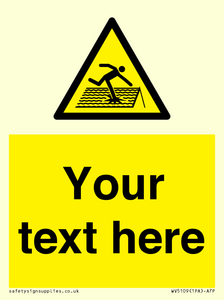 Custom Figure on Roof Sign